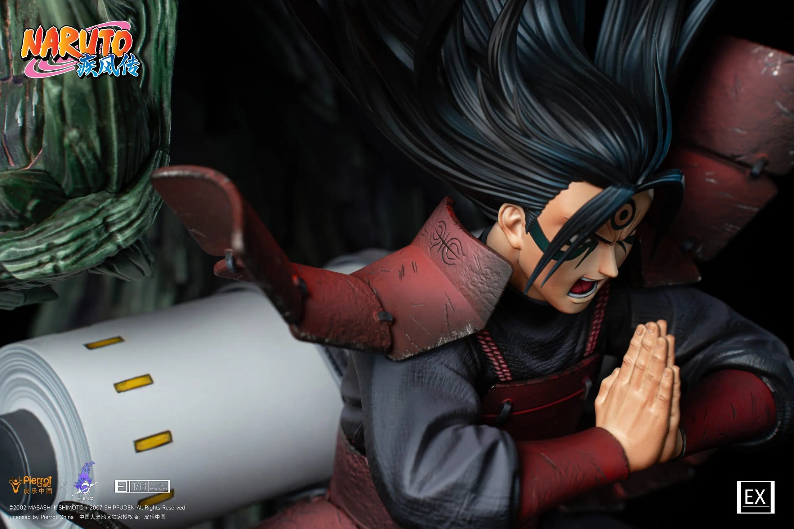 Pickstar Studio - Naruto Officially Licensed Senju Hashirama 1/6 Statue& Uchiha Madara 1/6 Statue (Licensed)