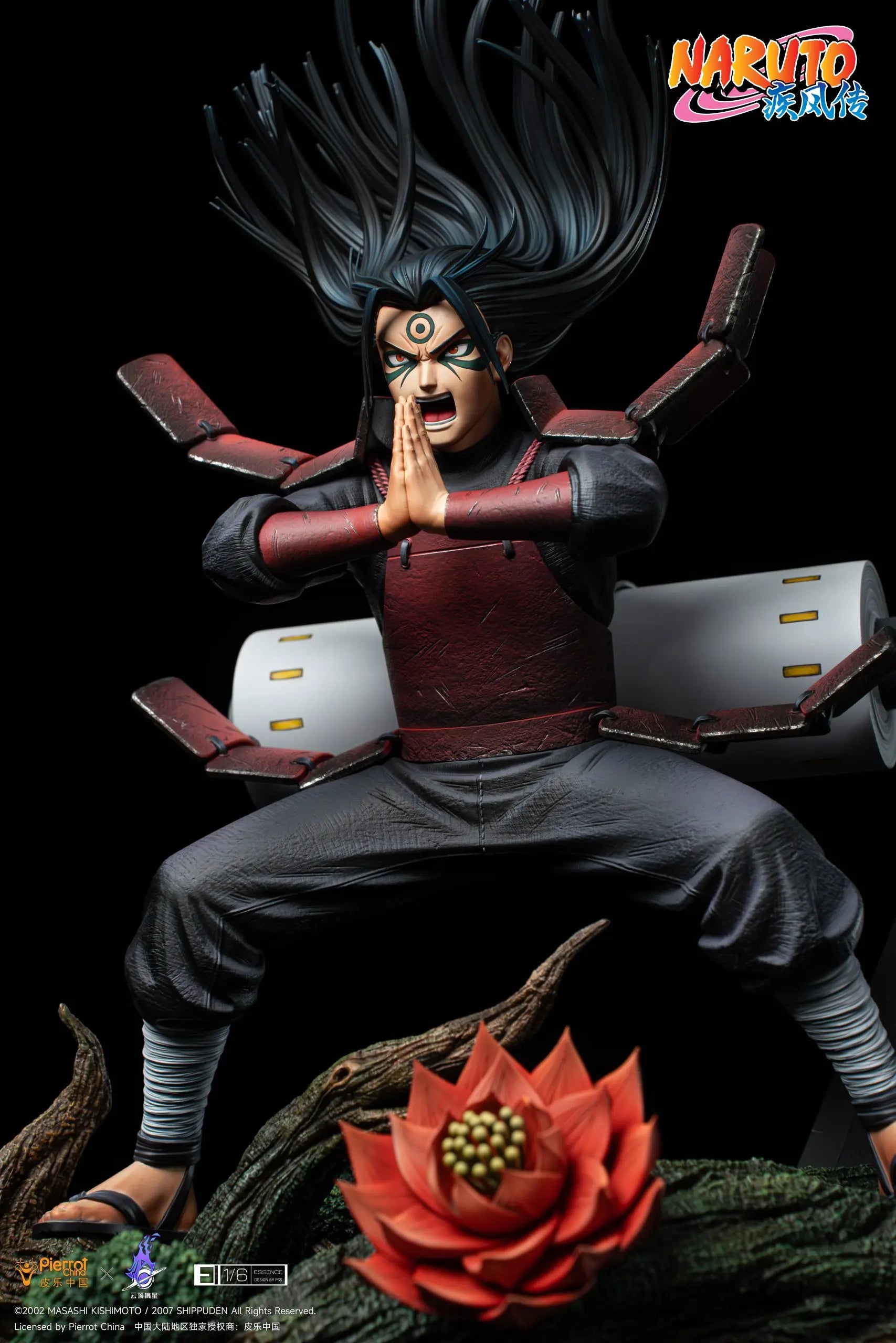 Pickstar Studio - Naruto Officially Licensed Senju Hashirama 1/6 Statue& Uchiha Madara 1/6 Statue (Licensed)