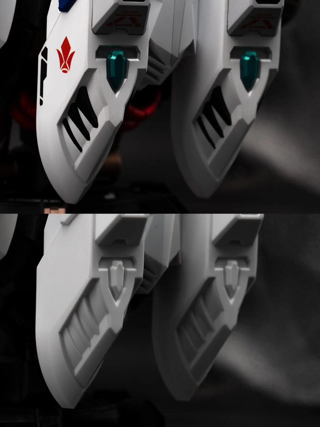 HH Mo Xing Gong Fang Studio - Gundam Battle 1/30 ASW-G-08 Gundam Barbatos Lupus Rex Bust Assembly ModelPainted Finished