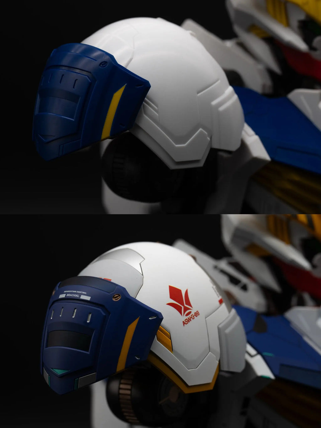 HH Mo Xing Gong Fang Studio - Gundam Battle 1/30 ASW-G-08 Gundam Barbatos Lupus Rex Bust Assembly ModelPainted Finished