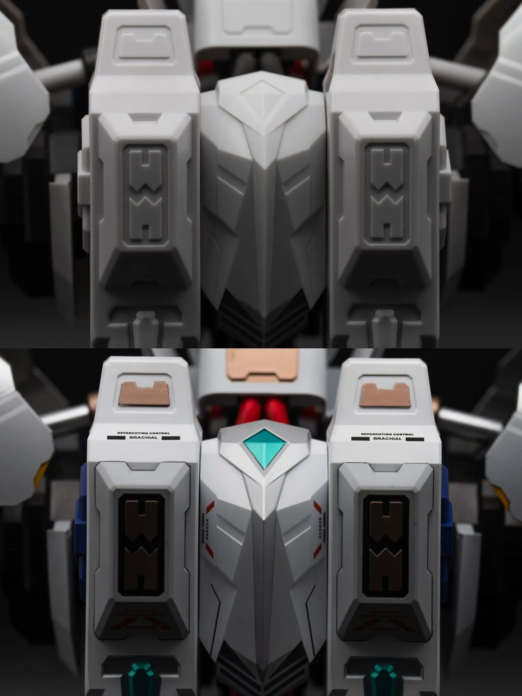 HH Mo Xing Gong Fang Studio - Gundam Battle 1/30 ASW-G-08 Gundam Barbatos Lupus Rex Bust Assembly ModelPainted Finished