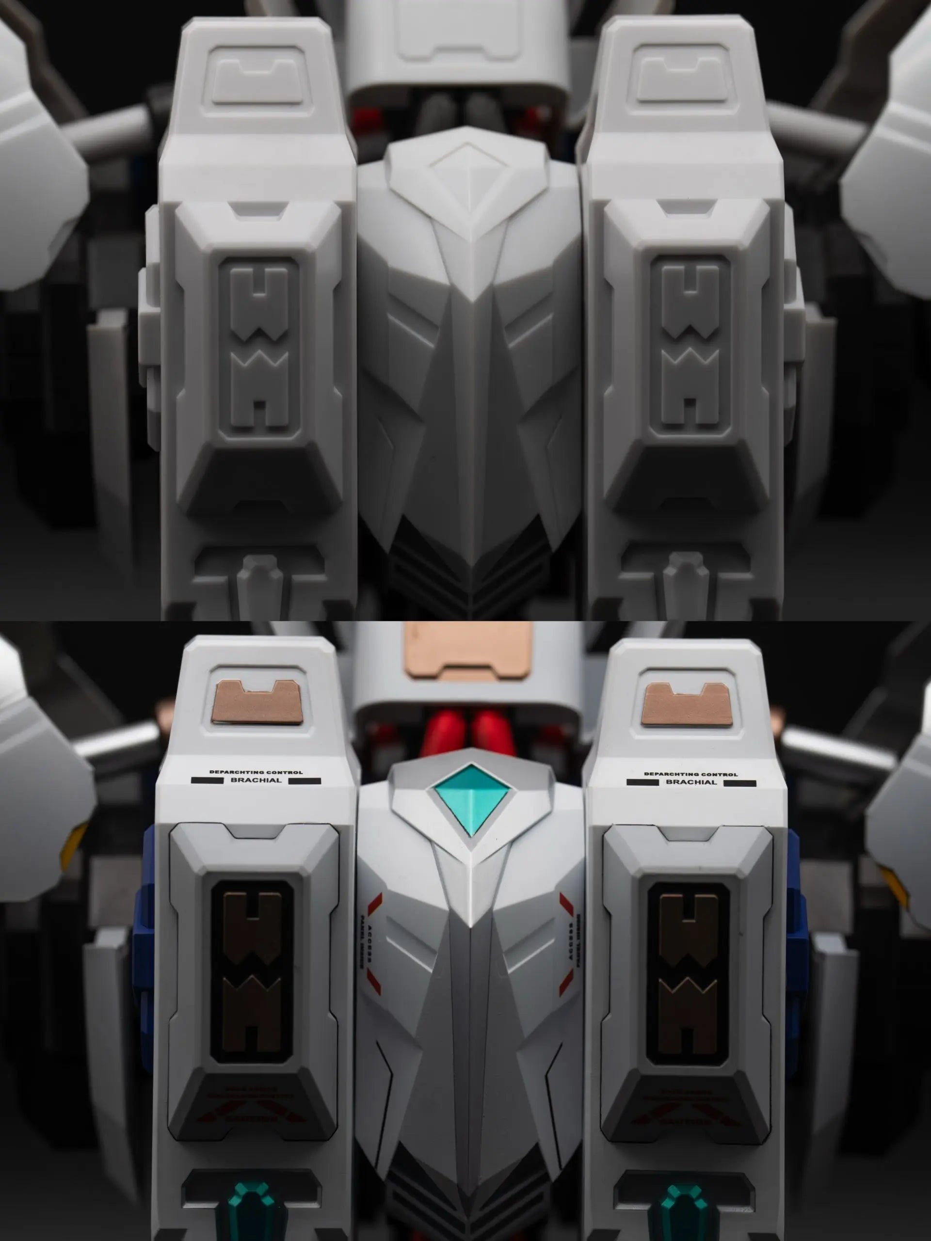 HH Mo Xing Gong Fang Studio - Gundam Battle 1/30 ASW-G-08 Gundam Barbatos Lupus Rex Bust Assembly ModelPainted Finished