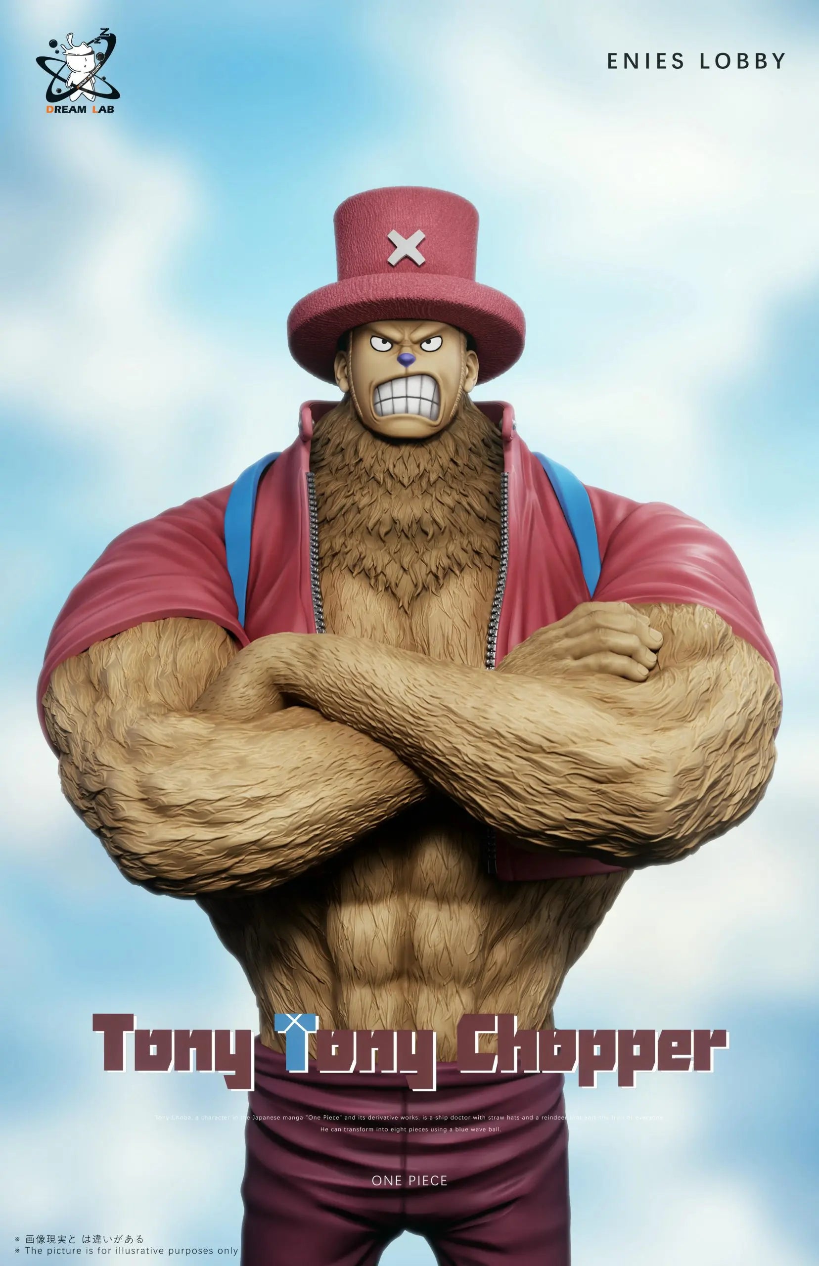 Dream Lab Studio - One Piece Enies Lobby Arc #2 Chopper & #3 Sanji