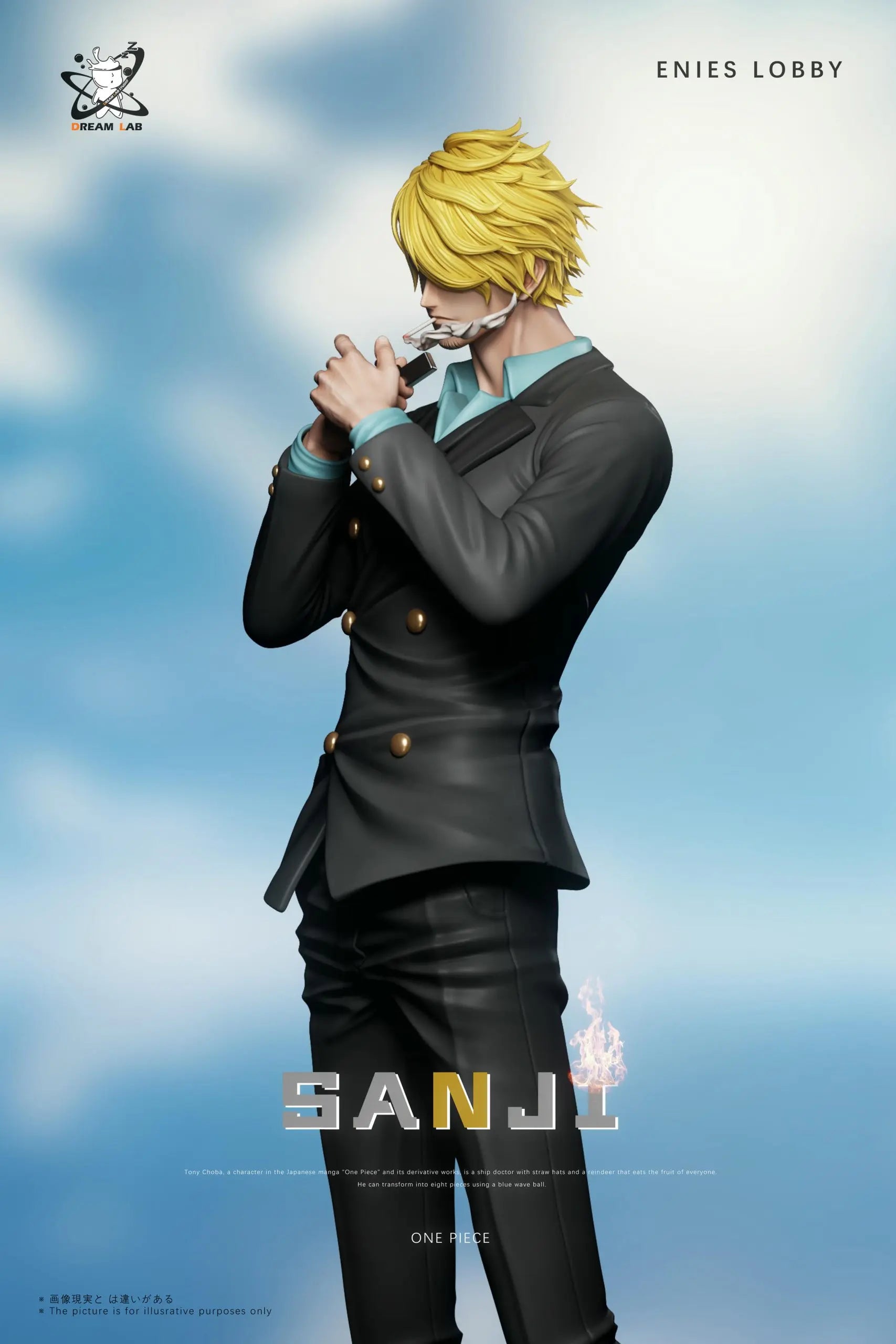 Dream Lab Studio - One Piece Enies Lobby Arc #2 Chopper & #3 Sanji