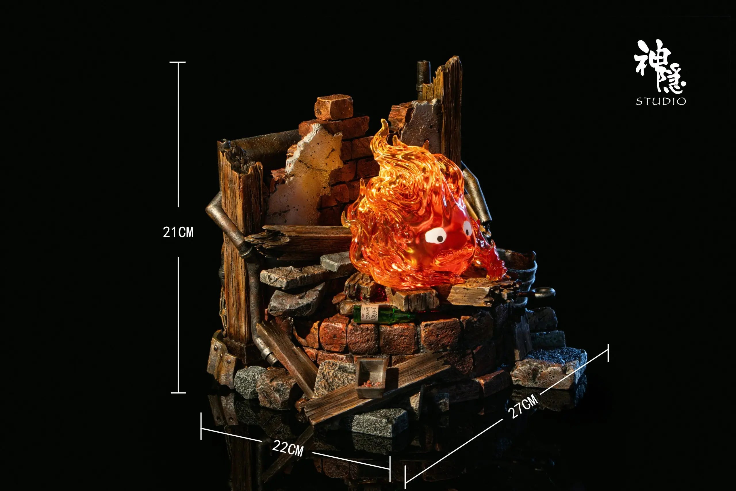 Shen Yin Studio - Howl's Moving Castle After the Collapse of the Meeting Series The Rebirth of Calcifer