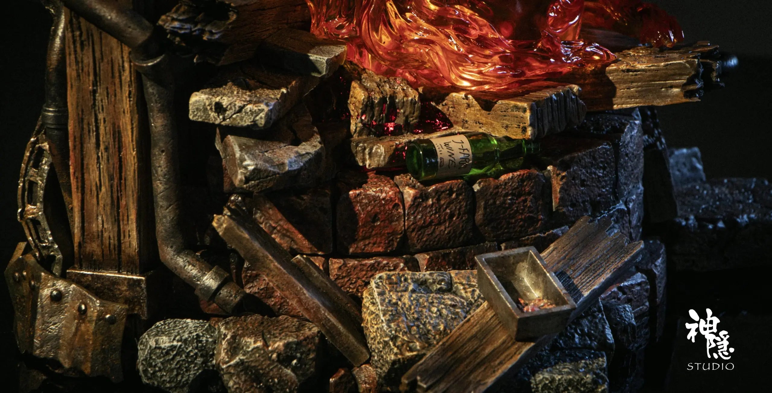 Shen Yin Studio - Howl's Moving Castle After the Collapse of the Meeting Series The Rebirth of Calcifer