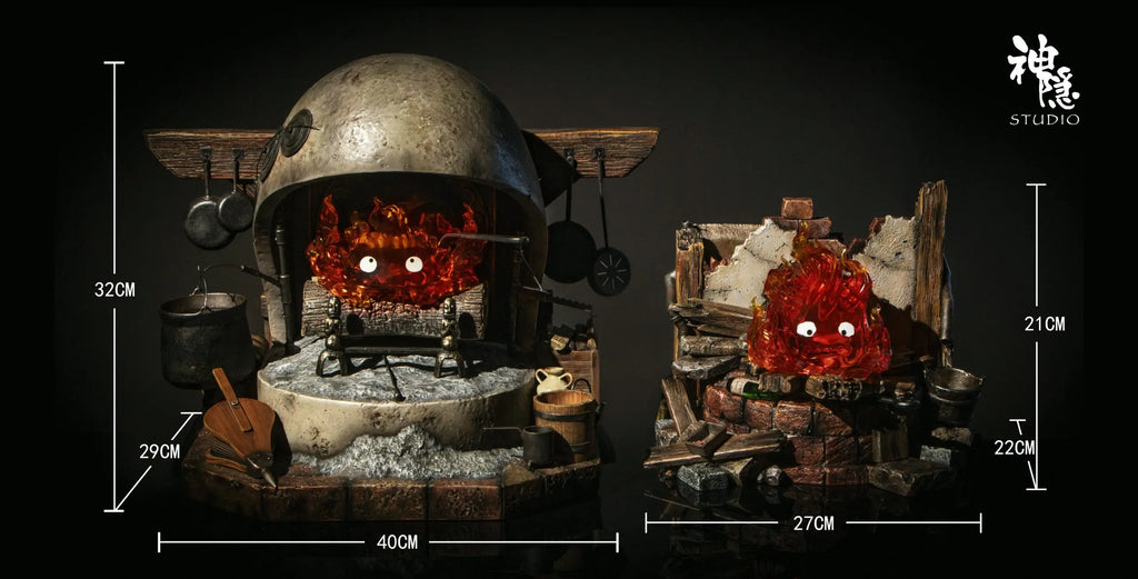 Shen Yin Studio - Howl's Moving Castle After the Collapse of the Meeting Series The Rebirth of Calcifer