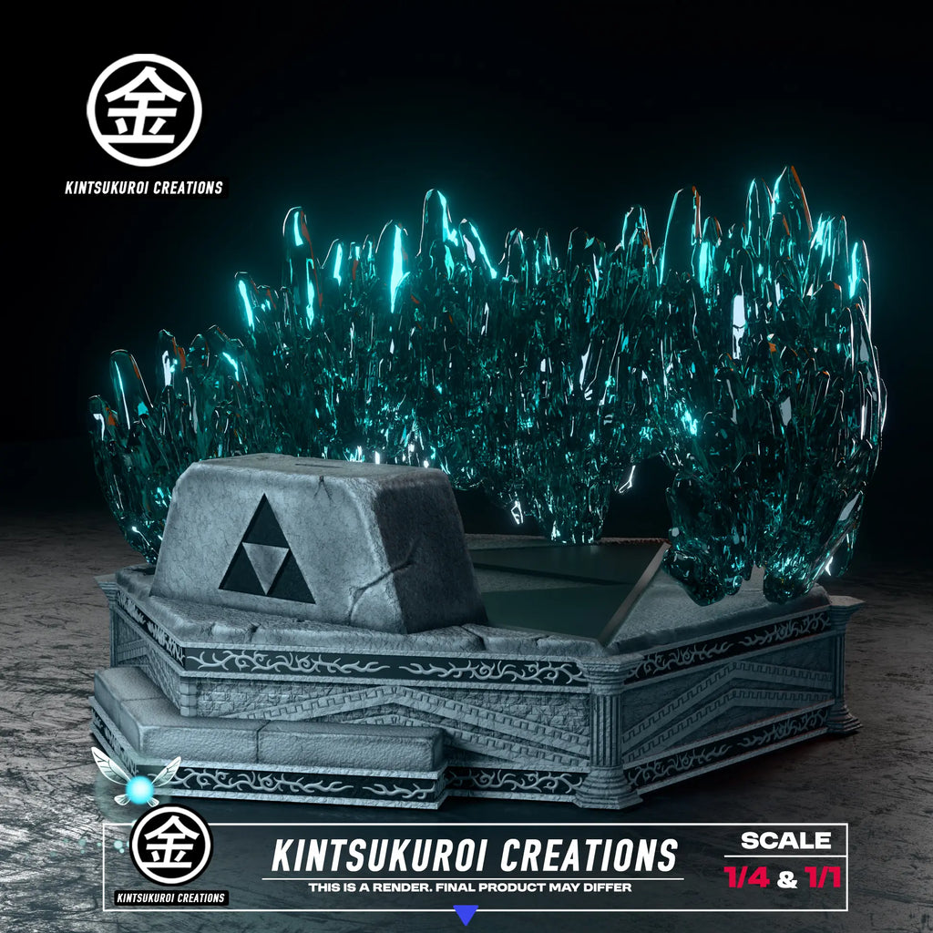 KINTSUKUROI CREATIONS Studio - The Legend of Zelda YOUNG LINK PULLING MASTER SWORD