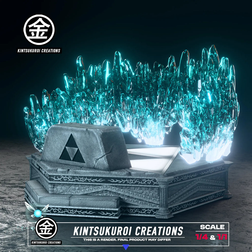 KINTSUKUROI CREATIONS Studio - The Legend of Zelda YOUNG LINK PULLING MASTER SWORD