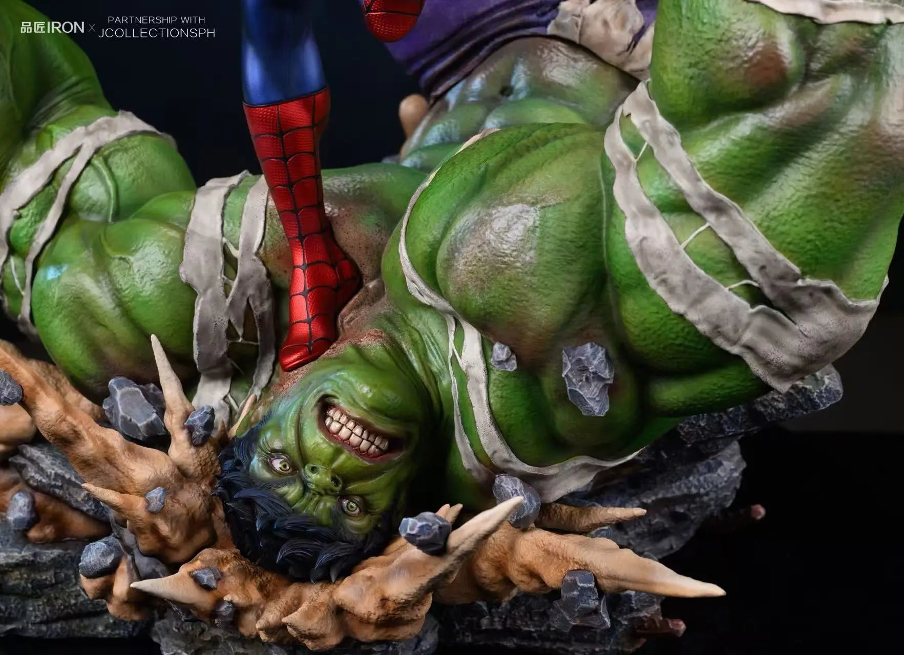 RON Studio - Marvel MQ065 Spider Man vs Hulk