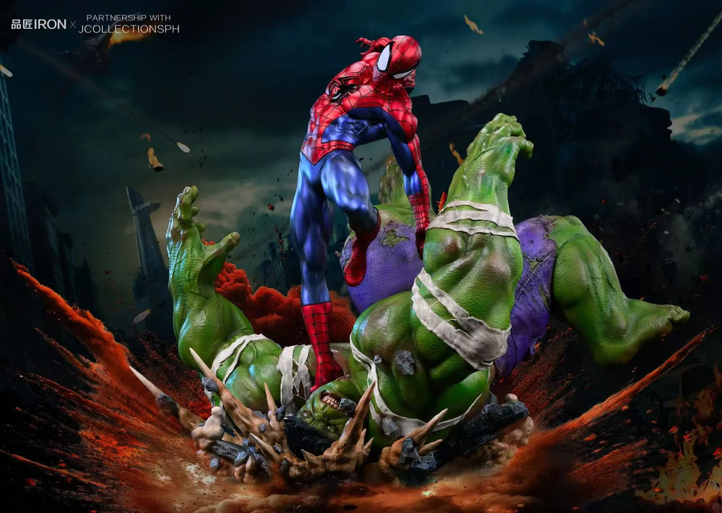 RON Studio - Marvel MQ065 Spider Man vs Hulk