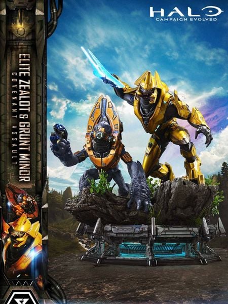 Prime 1 Studio - Elite Zealot & Grunt Minor Halo: Campaign Evolved
