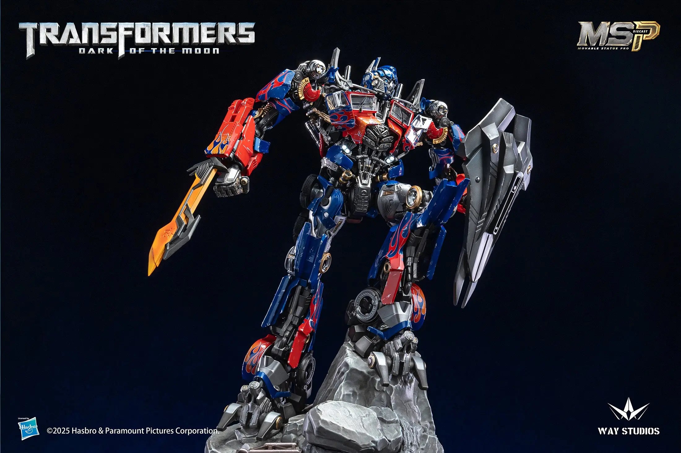 WAY Studio - Transformers: Dark of the Moon MSP Series Optimus Prime (Licensed)