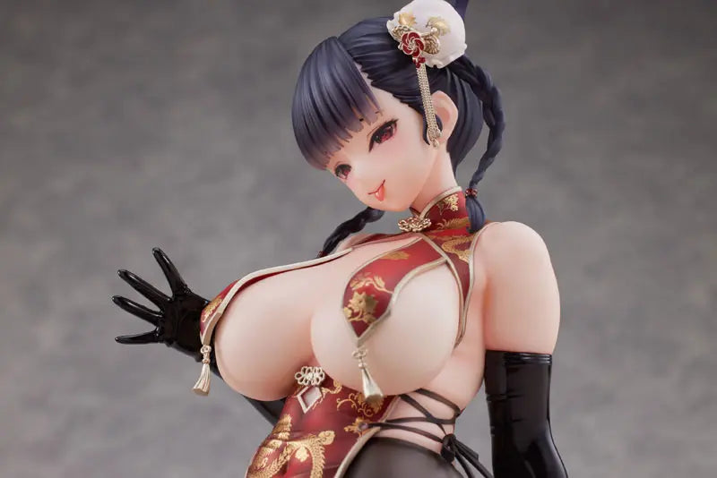 DIGIGIRL - Dragon Chinese Dress Sugata no Ane no Tomodachi Illustrated by Daiki Kase 1/6 Complete Figure (Licensed)