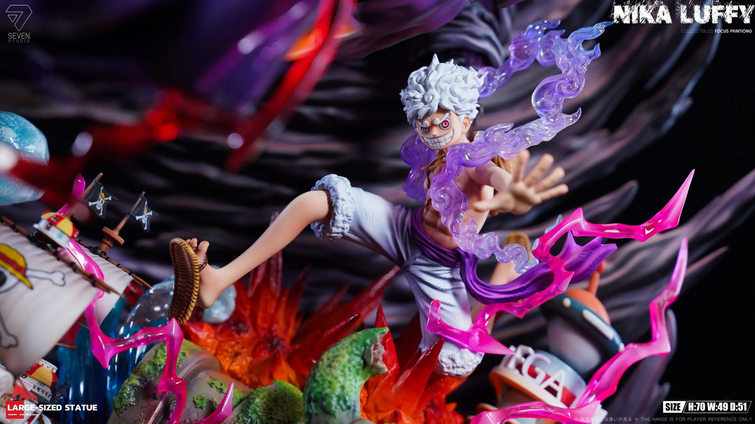 Seven Studio - One Piece Warhead Nika Luffy