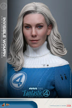 Hottoys - The Fantastic Four: First Steps Invisible Woman and H.E.R.B.I.E. 1/6th scale Collectible Figure Set MMS823 MMS824 (Licensed)