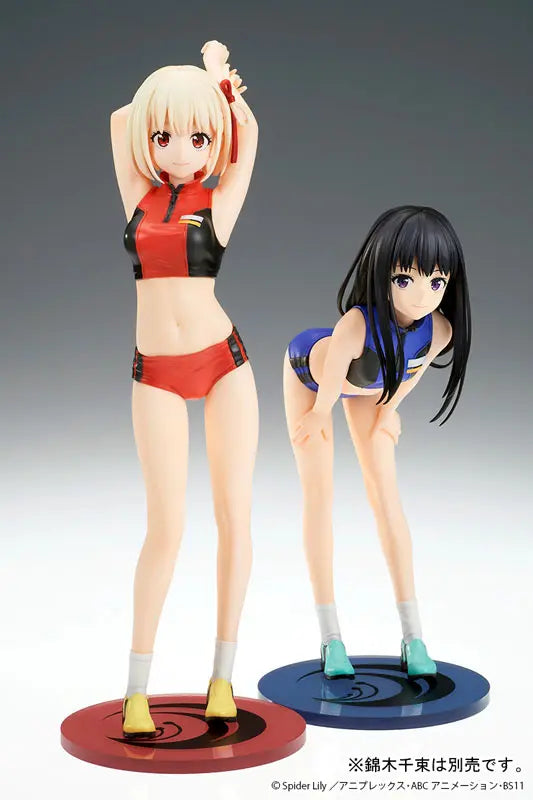 QuesQ - TV Anime "Lycoris Recoil" Chisato Nishikigi X Takina Inoue Training Wear Complete Figure (Licensed)
