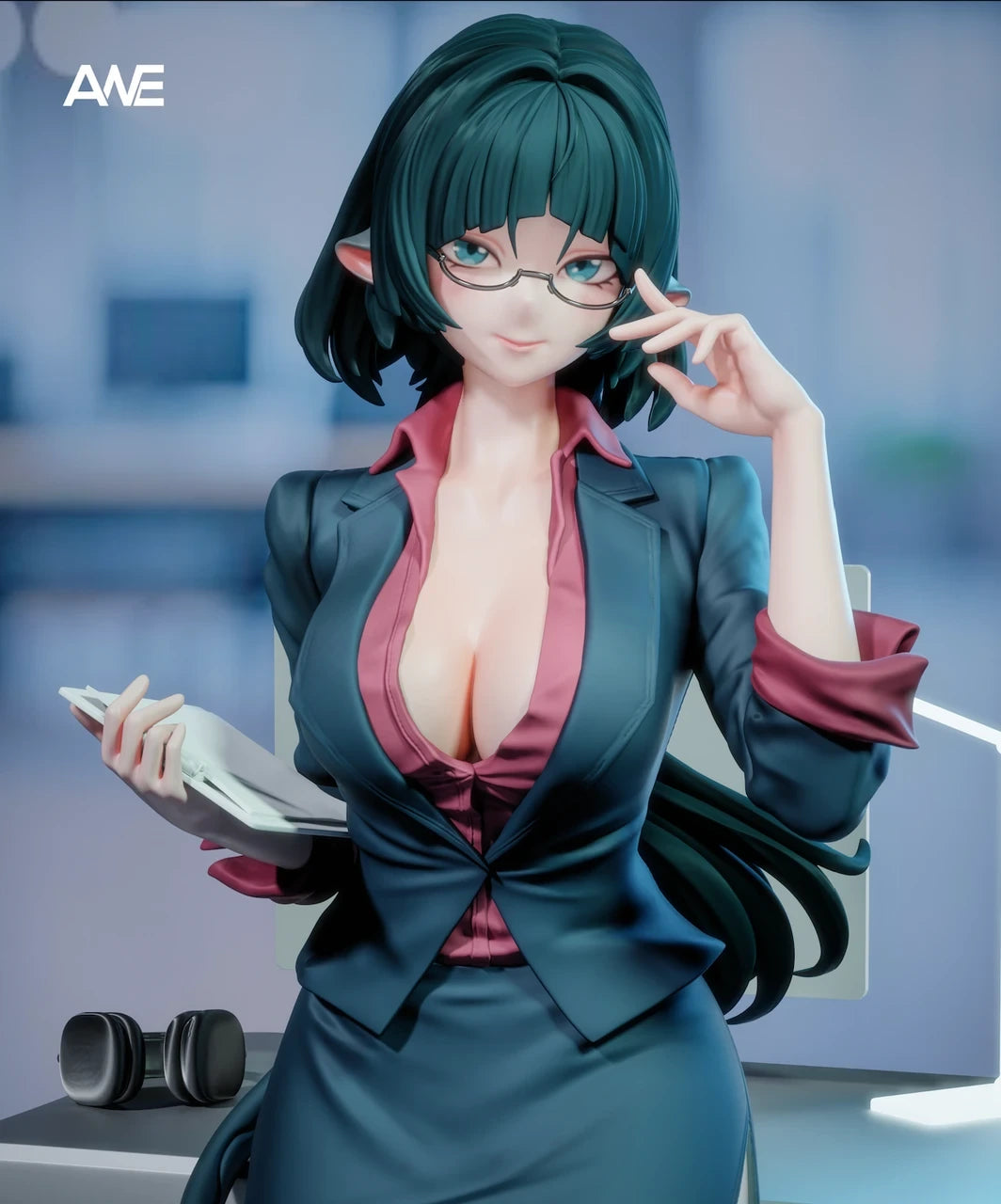 Jane Doe Zenless Zone Zero figura resina