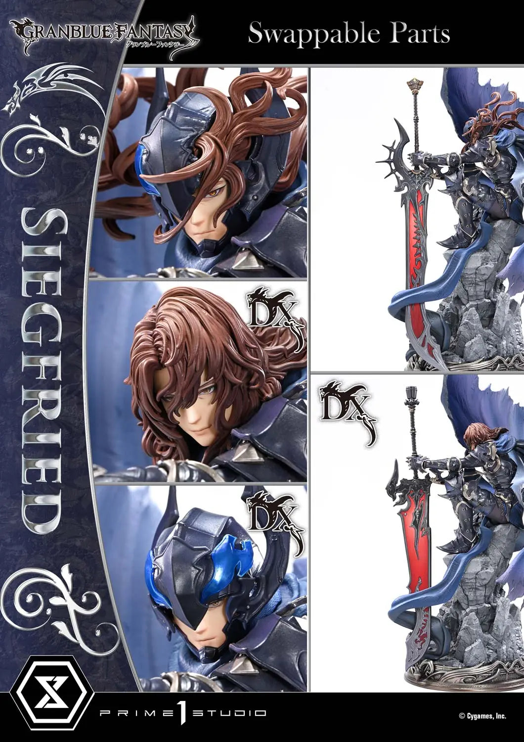 Prime 1 Studio - Concept Masterline GRANBLUE FANTASY Siegfried CMGBF-01 CMGBF-01DX CMGBF-01DXS (Licensed)