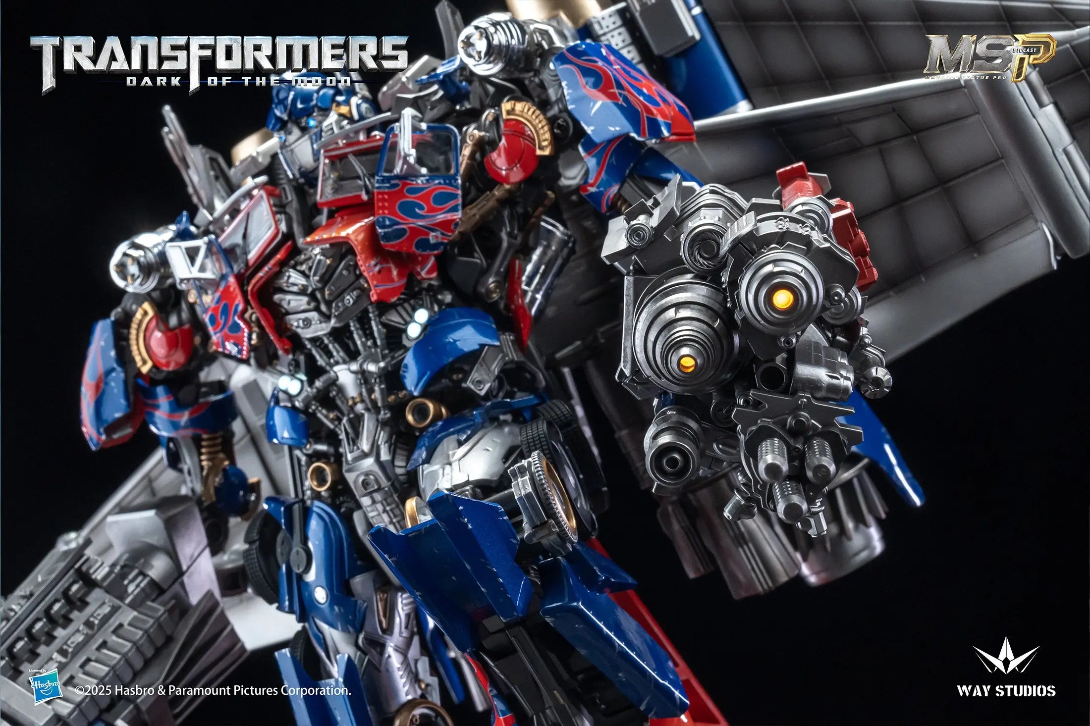 WAY Studio - Transformers: Dark of the Moon MSP Series Optimus Prime (Licensed)