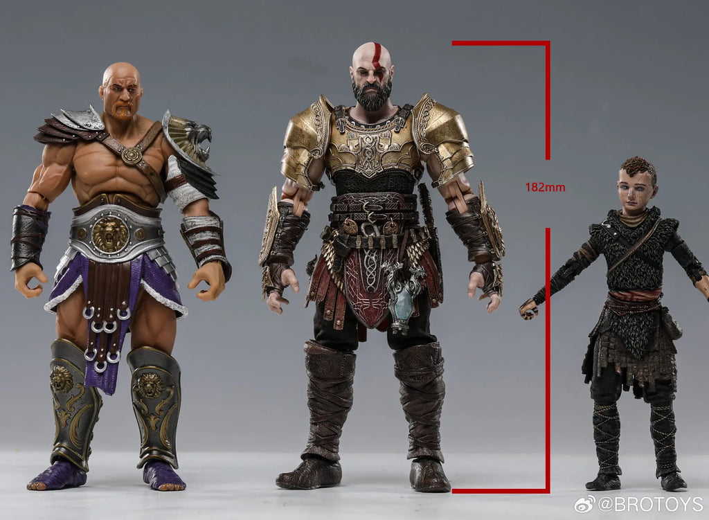 Brotoys Studio & TAKETHAT Studio - God of War Kratos ACTION FIGURE DEICIDE WAR DELUXE EDITION TB001