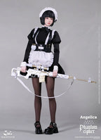 DAMTOYS - 1/6th scale PHANTOM CIPHER: ZERO TRACE ANGELICA Original Story Collectible Figure GLC01 (Licensed)