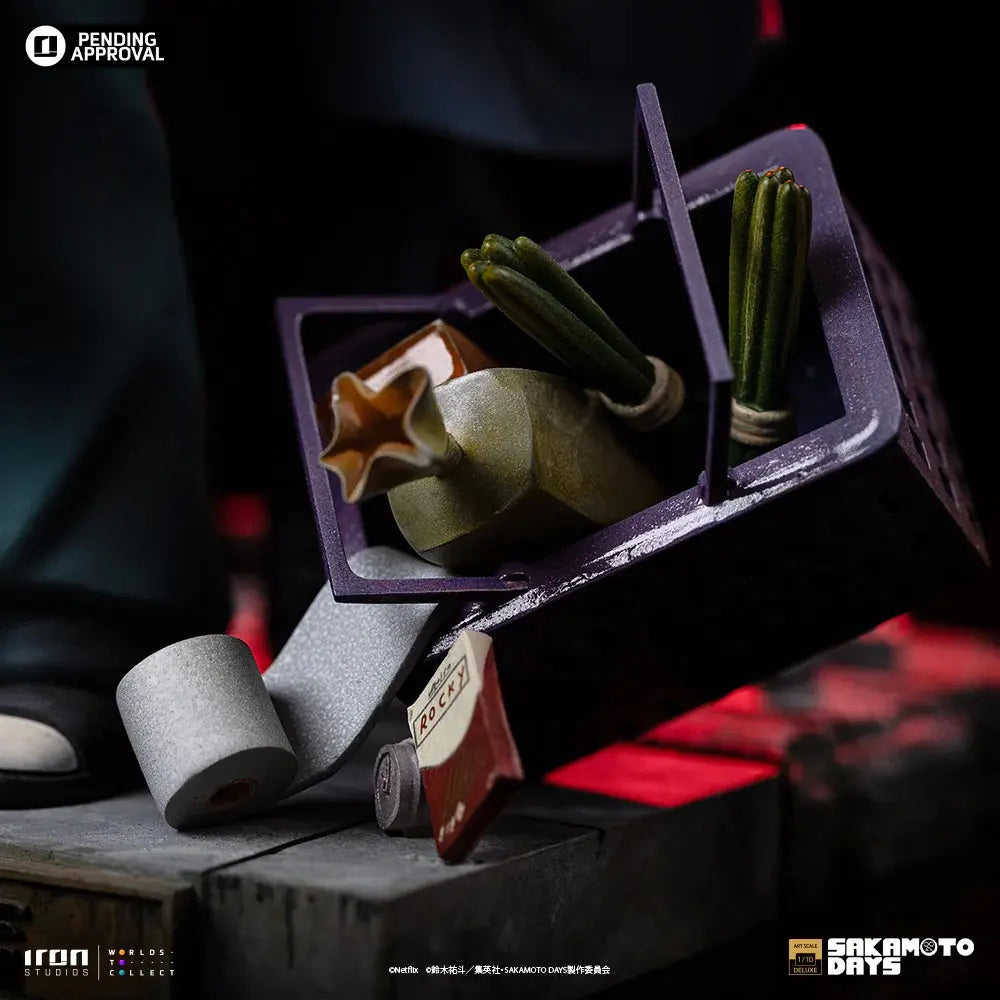 Iron Studio - Sakamoto Days 1/10 Taro Sakamoto Statue NETFX129725-10 NETFX127525-10 (Licensed)