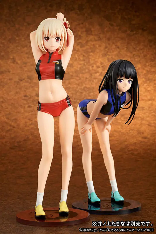 QuesQ - TV Anime "Lycoris Recoil" Chisato Nishikigi X Takina Inoue Training Wear Complete Figure (Licensed)