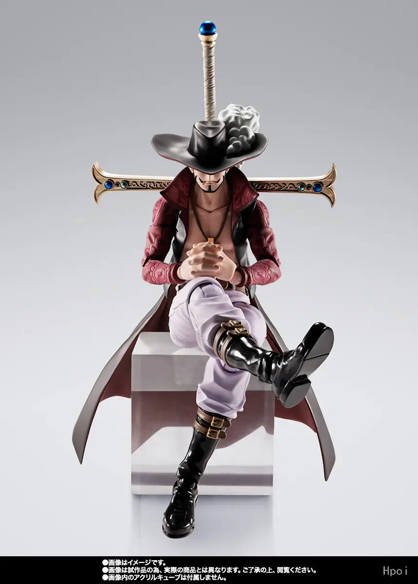 BANDAI - One Piece S.H.Figuarts Dracule Mihawk Hawkeye (Licensed)