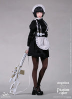 DAMTOYS - 1/6th scale PHANTOM CIPHER: ZERO TRACE ANGELICA Original Story Collectible Figure GLC01 (Licensed)