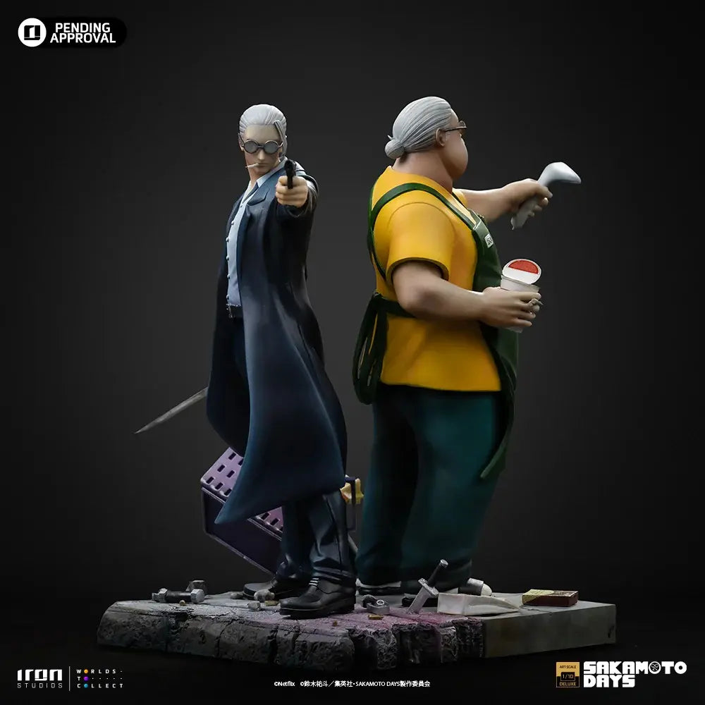 Iron Studio - Sakamoto Days 1/10 Taro Sakamoto Statue NETFX129725-10 NETFX127525-10 (Licensed)