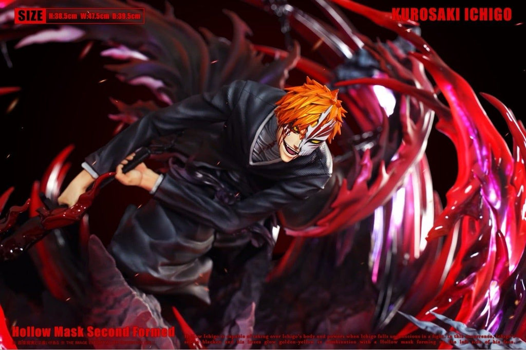 Kurosaki Ichigo Hollow Mask Bleach figura resina