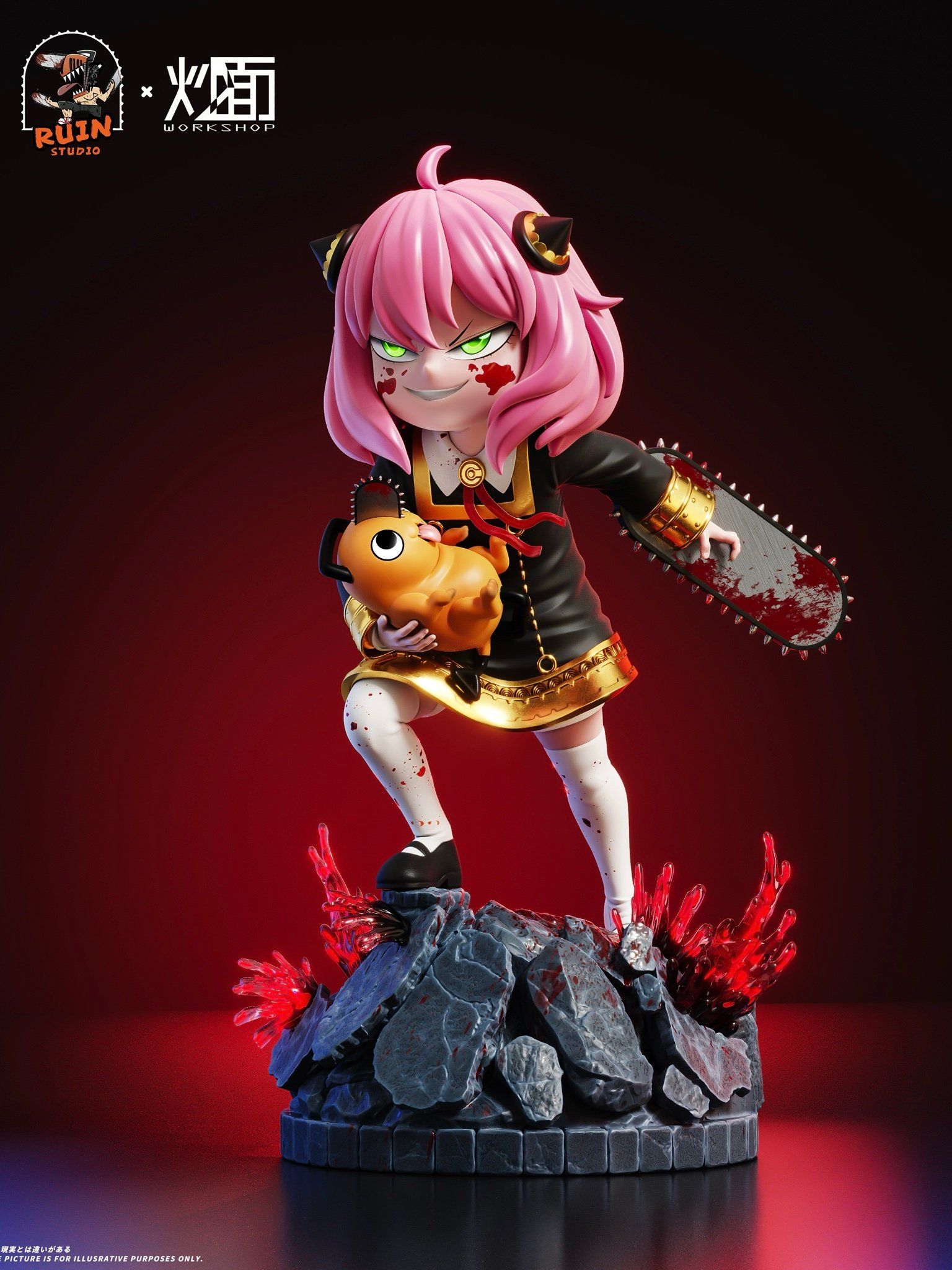 CM Studio & RUIN Studio - Spy x Family Anya cos Chainsaw Man