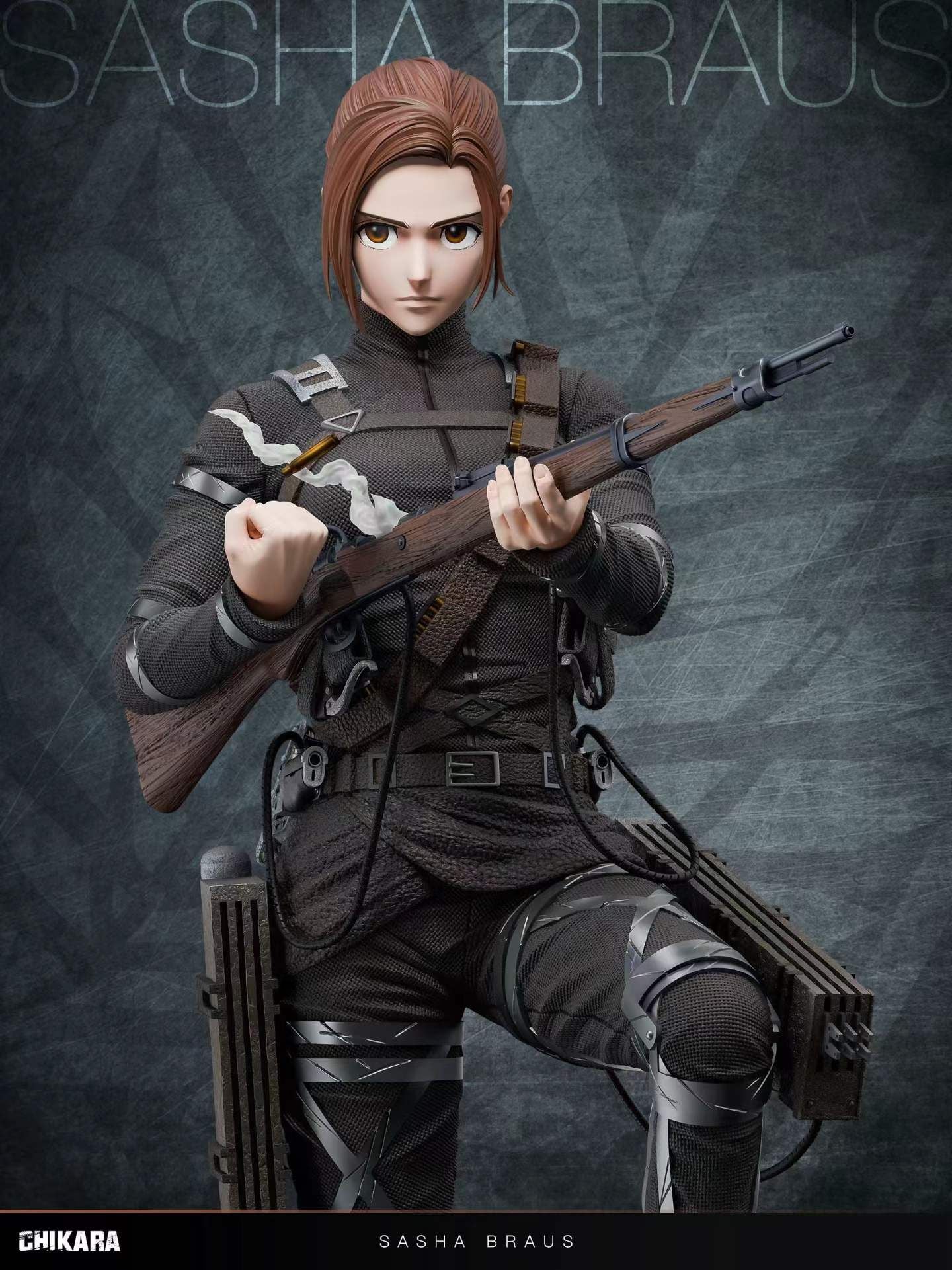 CHIKARA Studio Sasha Braus Attack On Titan