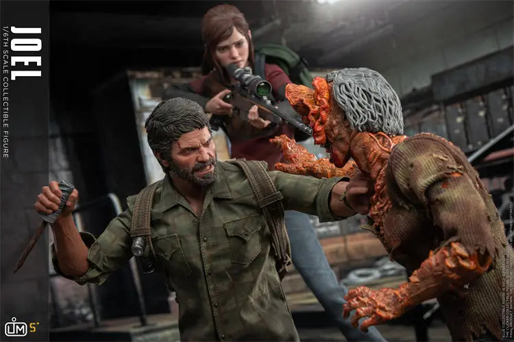 LIMTOYS Studio - The Last of Us 1/6 LIM013 Joel & Ellie & Clicker Figure Set