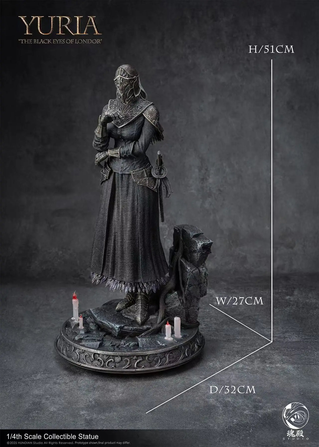 HunDian Studio - Dark Souls Series: Yuria of Londo