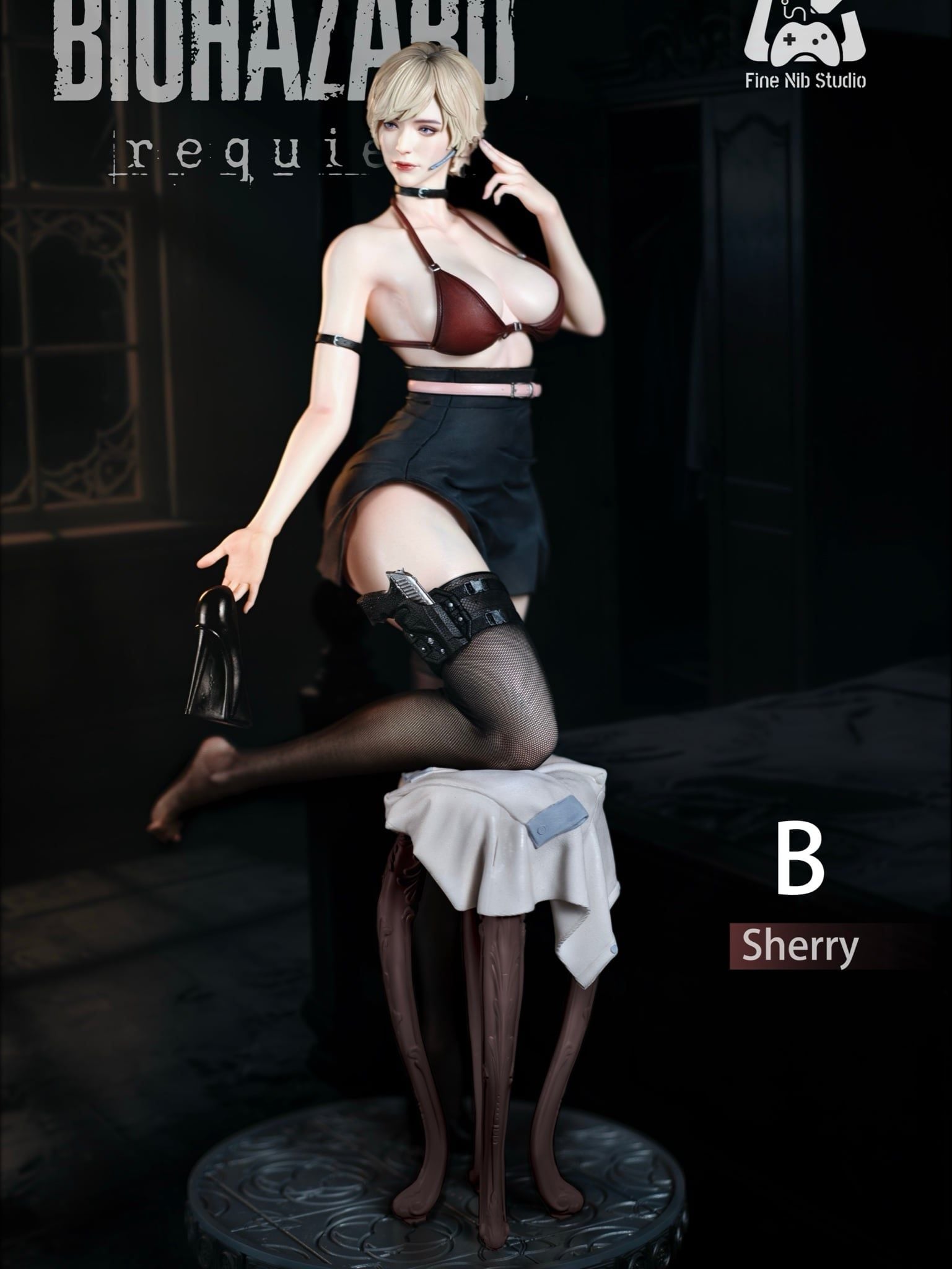 Fine Nib Studio - Grace Ashcroft X Sherry Birkin Resident Evil 9