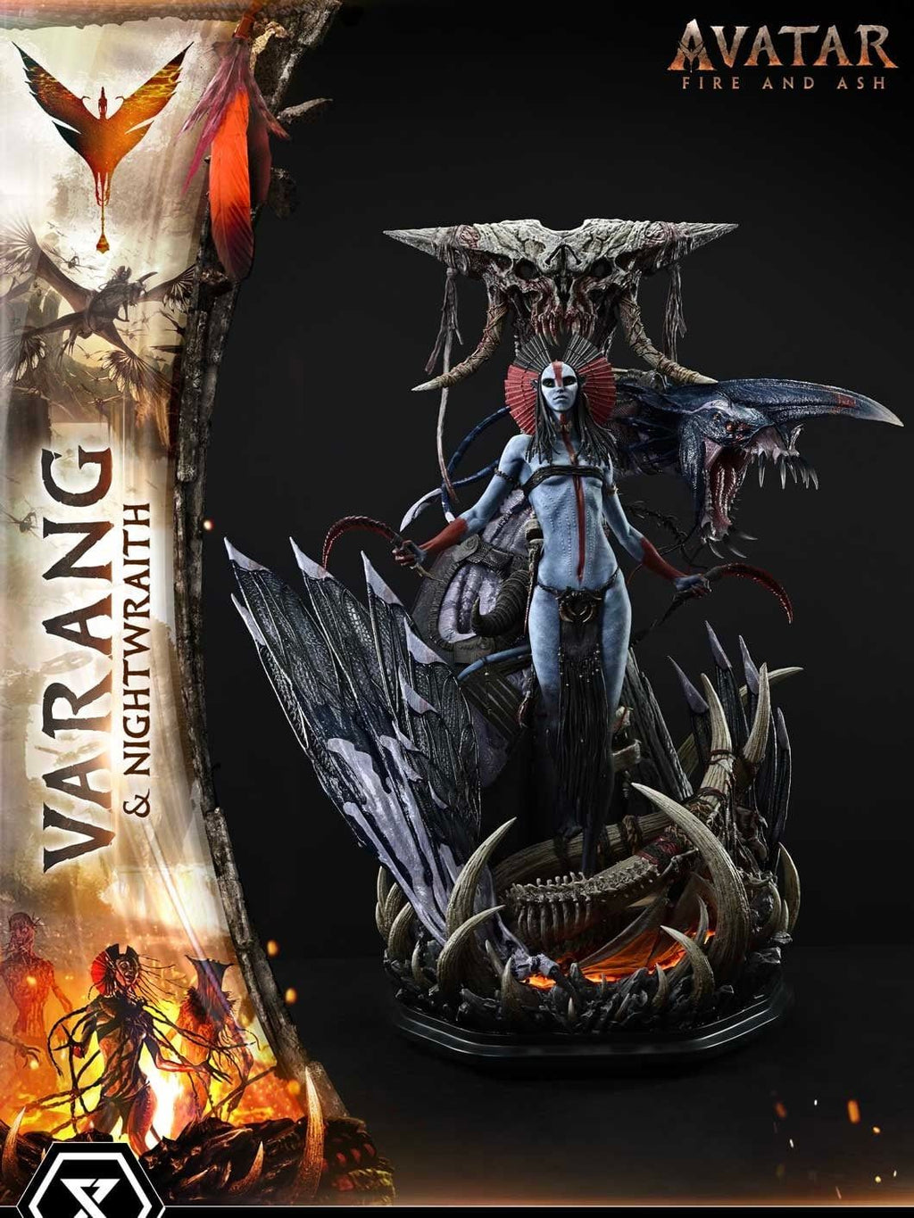 Prime 1 Studio - Real Elite Masterline Avatar: Fire and Ash (Film) Varang X Nightwraith Avatar Legacy Collection REMAVTR-03 REMAVTR-03S (Licensed)