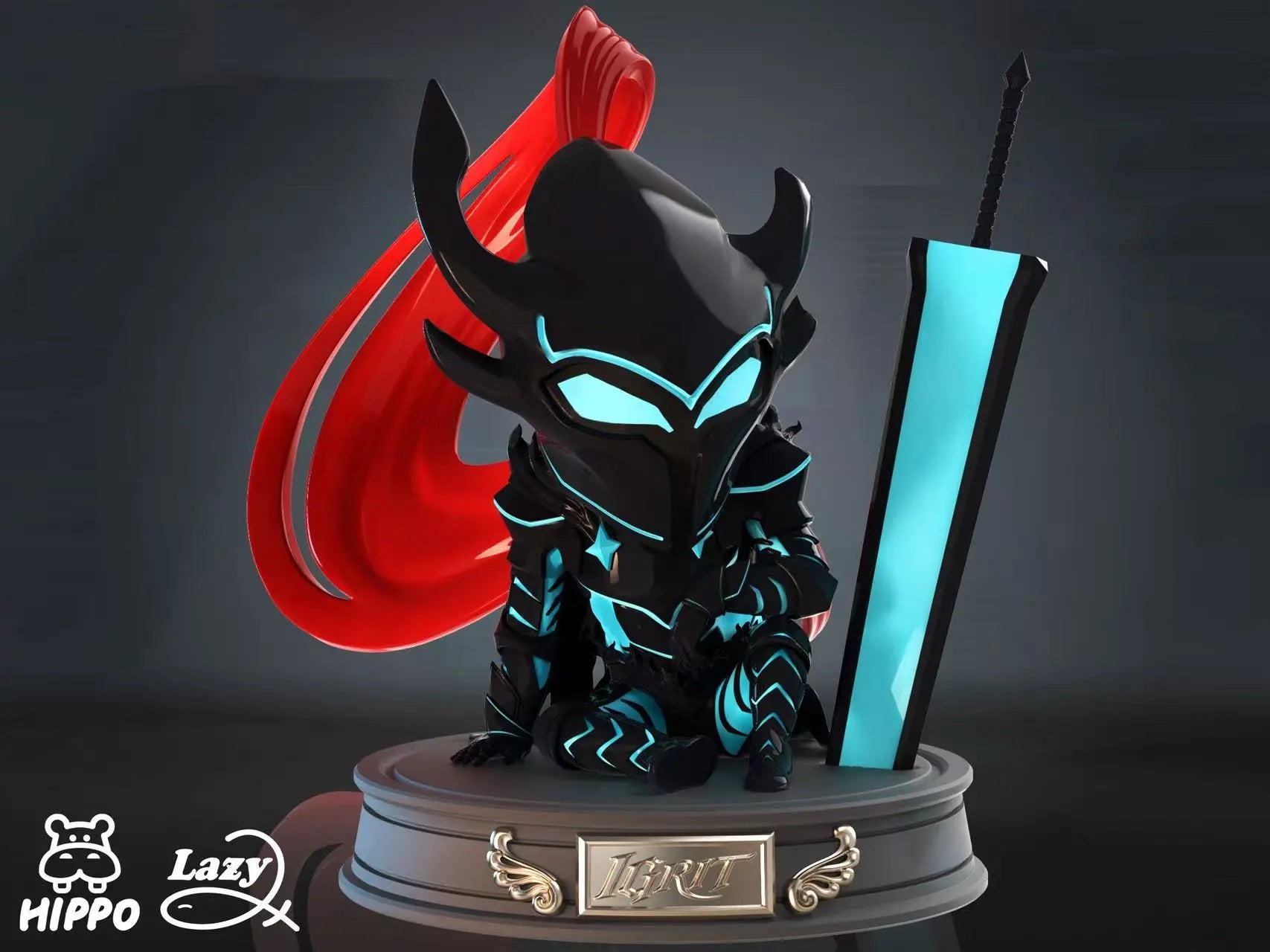 Hippo Studio & Lazy Studio - Solo Leveling Seated Series Igris & Beru