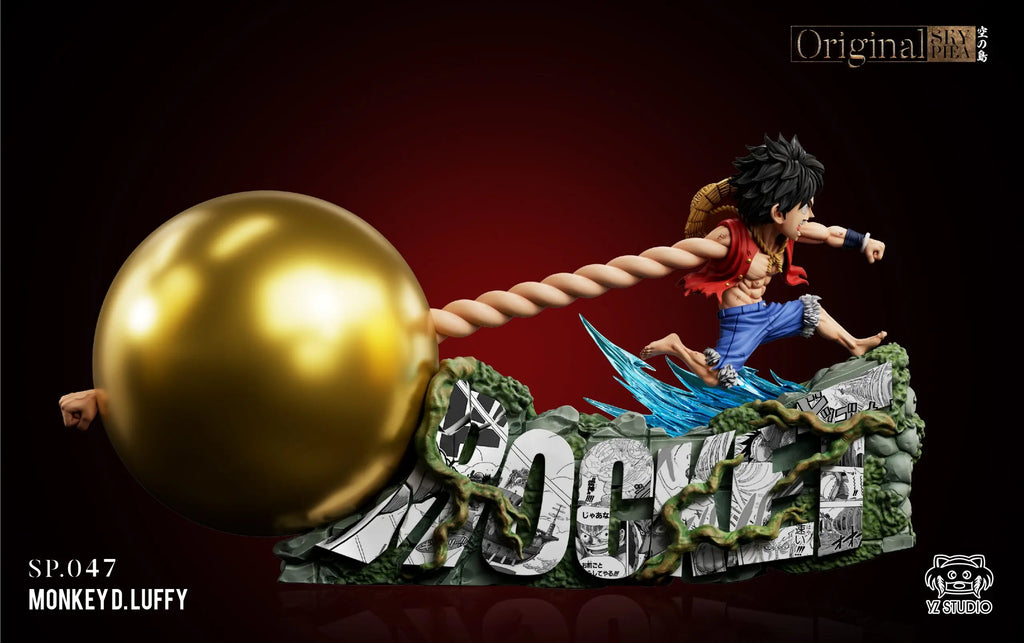 Yz Studio - One Piece Skypiea Arc 047 Golden Spinning Bomb Luffy