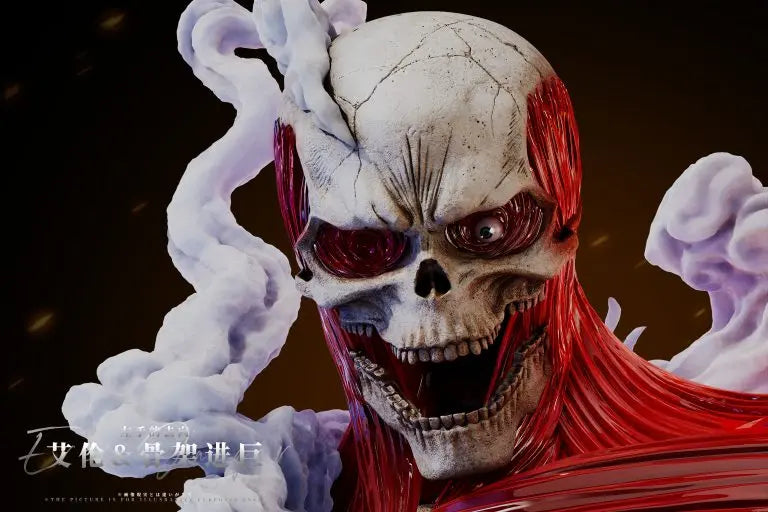 AZ Studio - Attack on Titan Where the Left Hand Goes: Eren & Skeleton Attack Titan