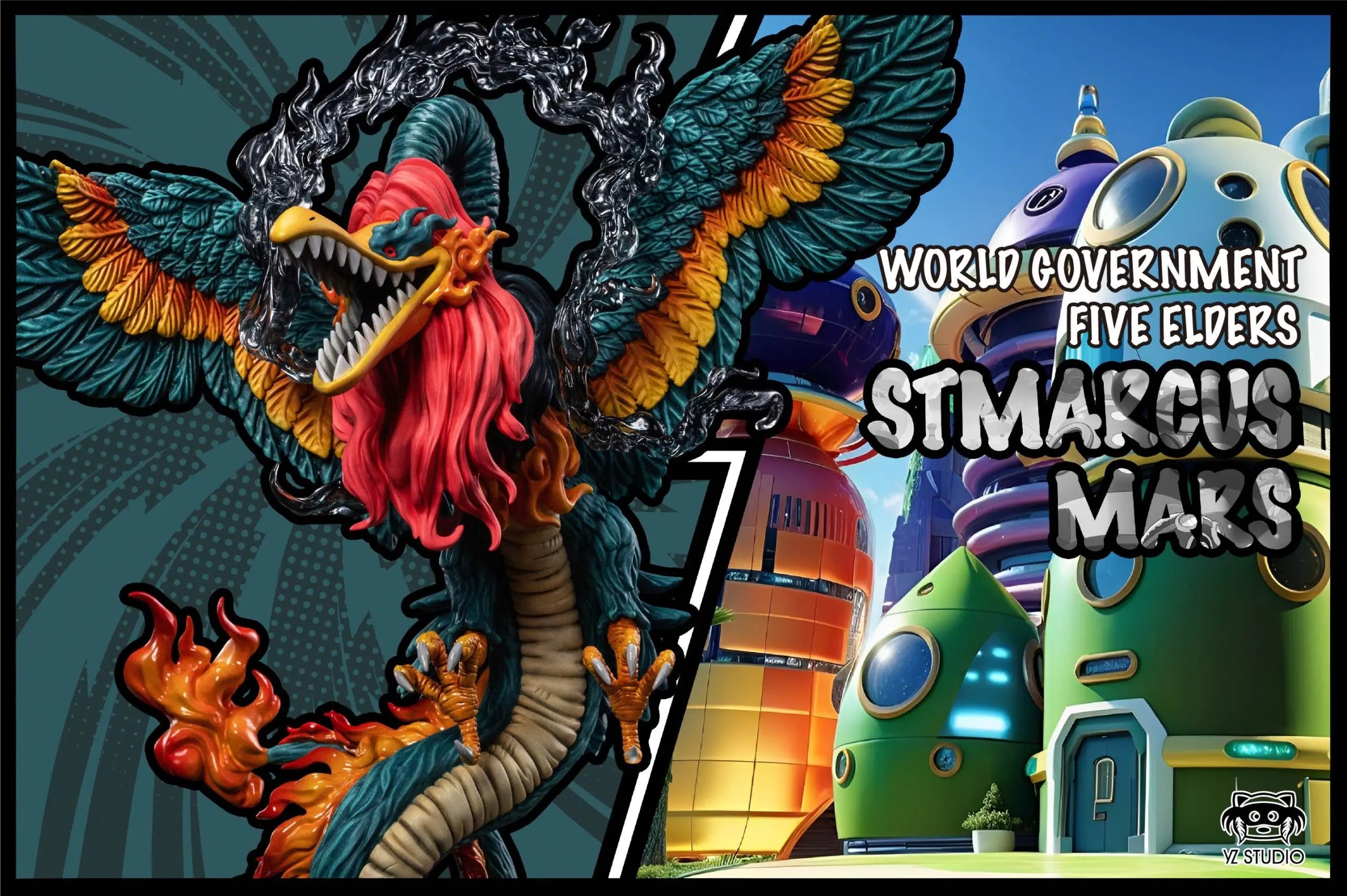 Yz Studio - One Piece Egghead Arc #18 StMarcus Mars