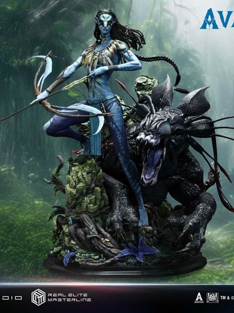 Prime 1 Studio - Real Elite Masterline Avatar (Film) Neytiri X Thanator Avatar Legacy Collection REMAVTR-02 REMAVTR-02DX REMAVTR-02DXS (Licensed)