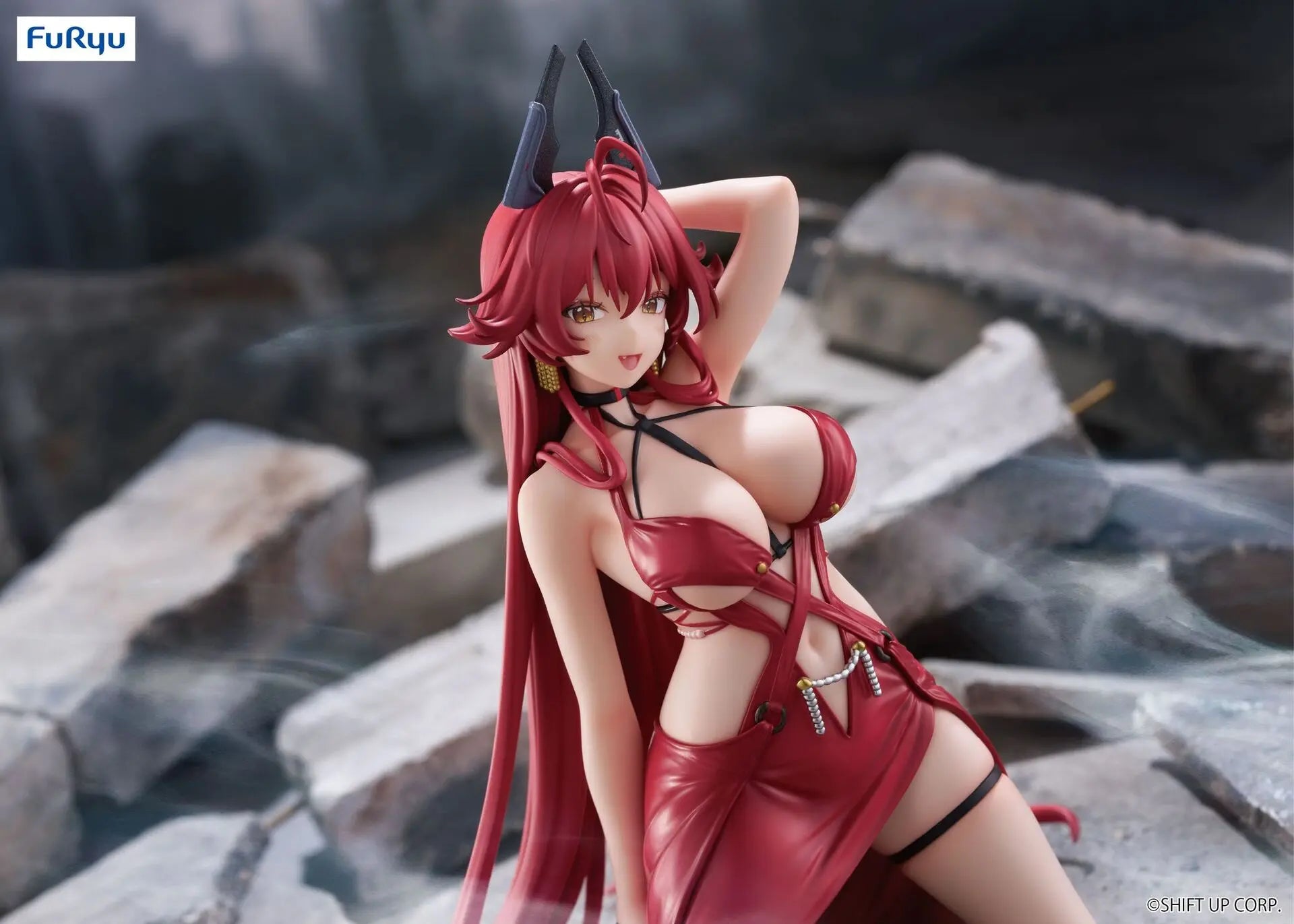 FURYU - Goddess of Victory: Nikke Red Hood Noodle Stopper Figure Nonsense Red (Licensed)