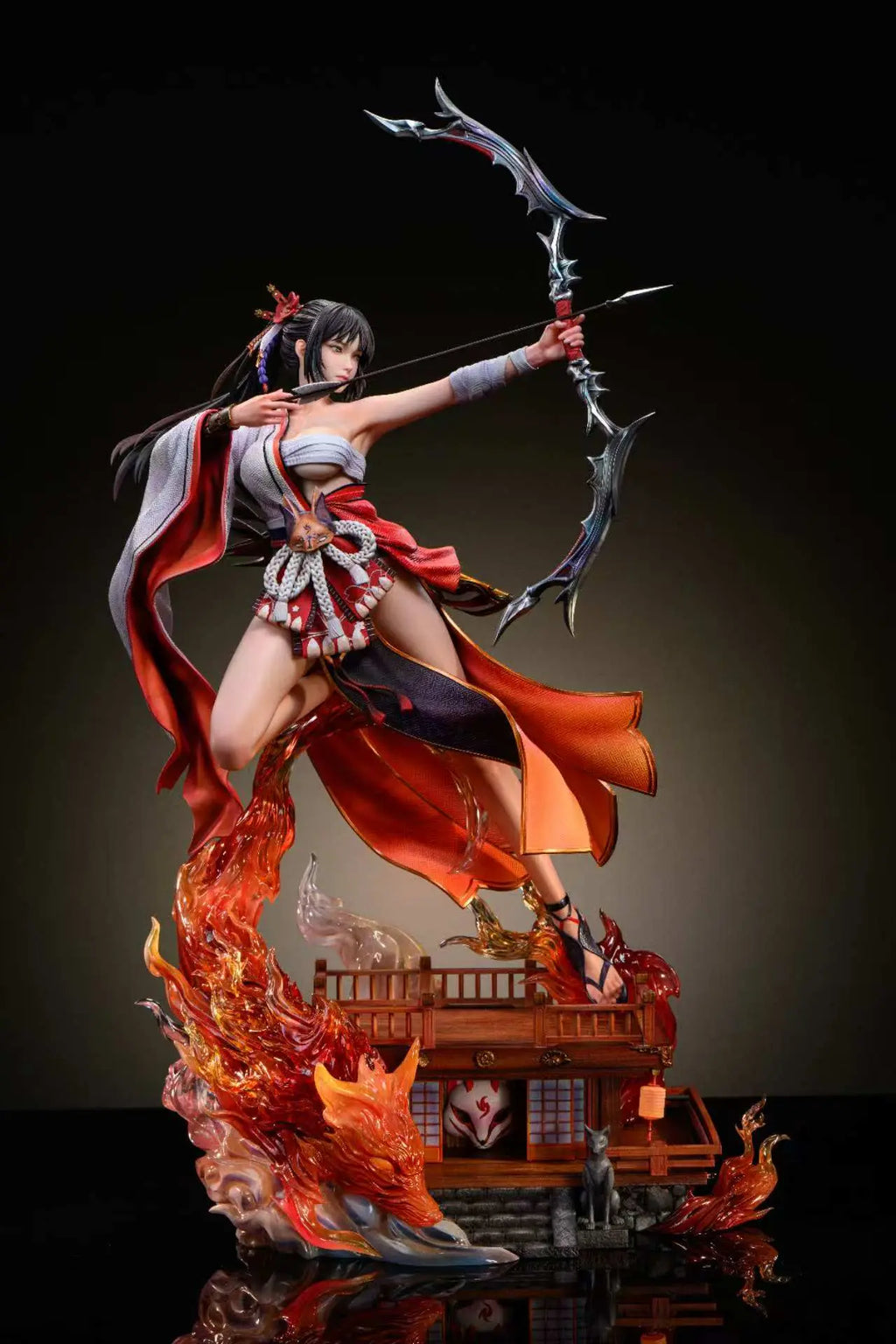 President Fei Collectibles - Hyakki Yagyo Series Fox Fire 1/4 Statue (Licensed)