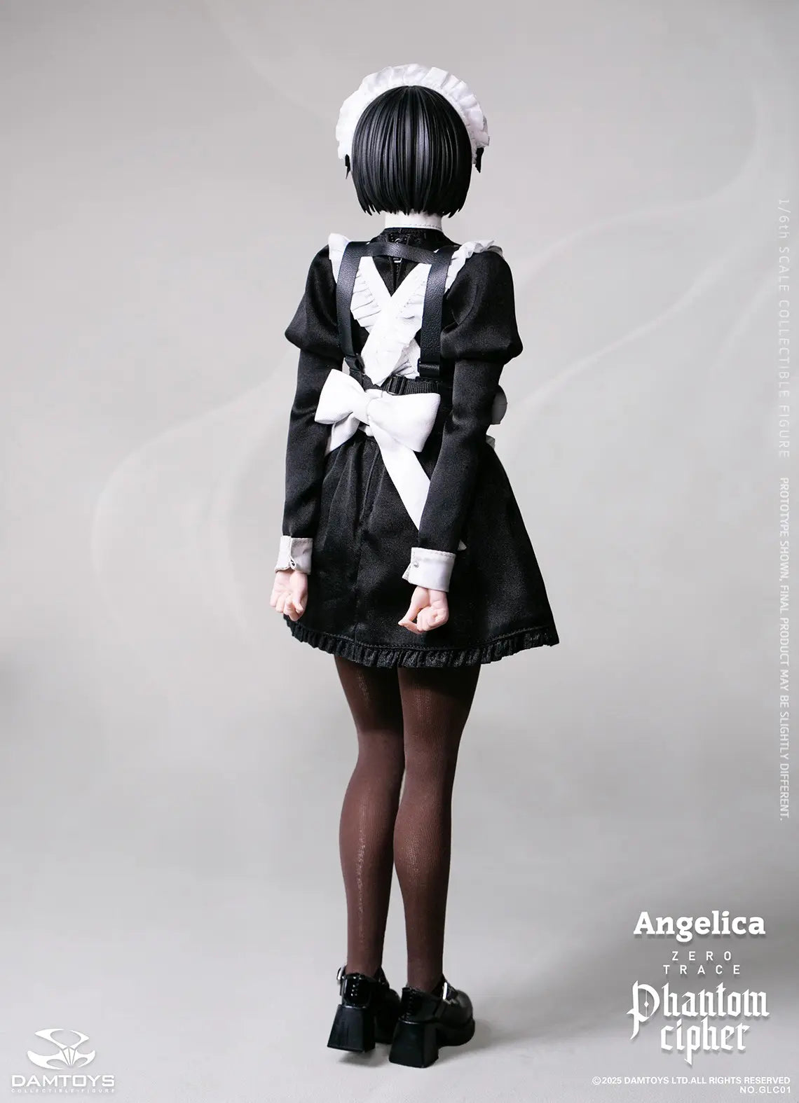 DAMTOYS - 1/6th scale PHANTOM CIPHER: ZERO TRACE ANGELICA Original Story Collectible Figure GLC01 (Licensed)