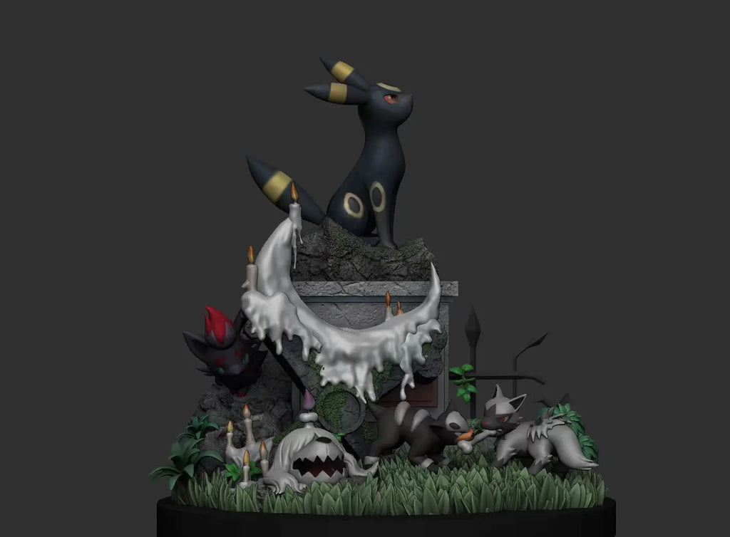 Kipi Studio - Pokémon Eevee Series #7 & #8 Espeon & Umbreon