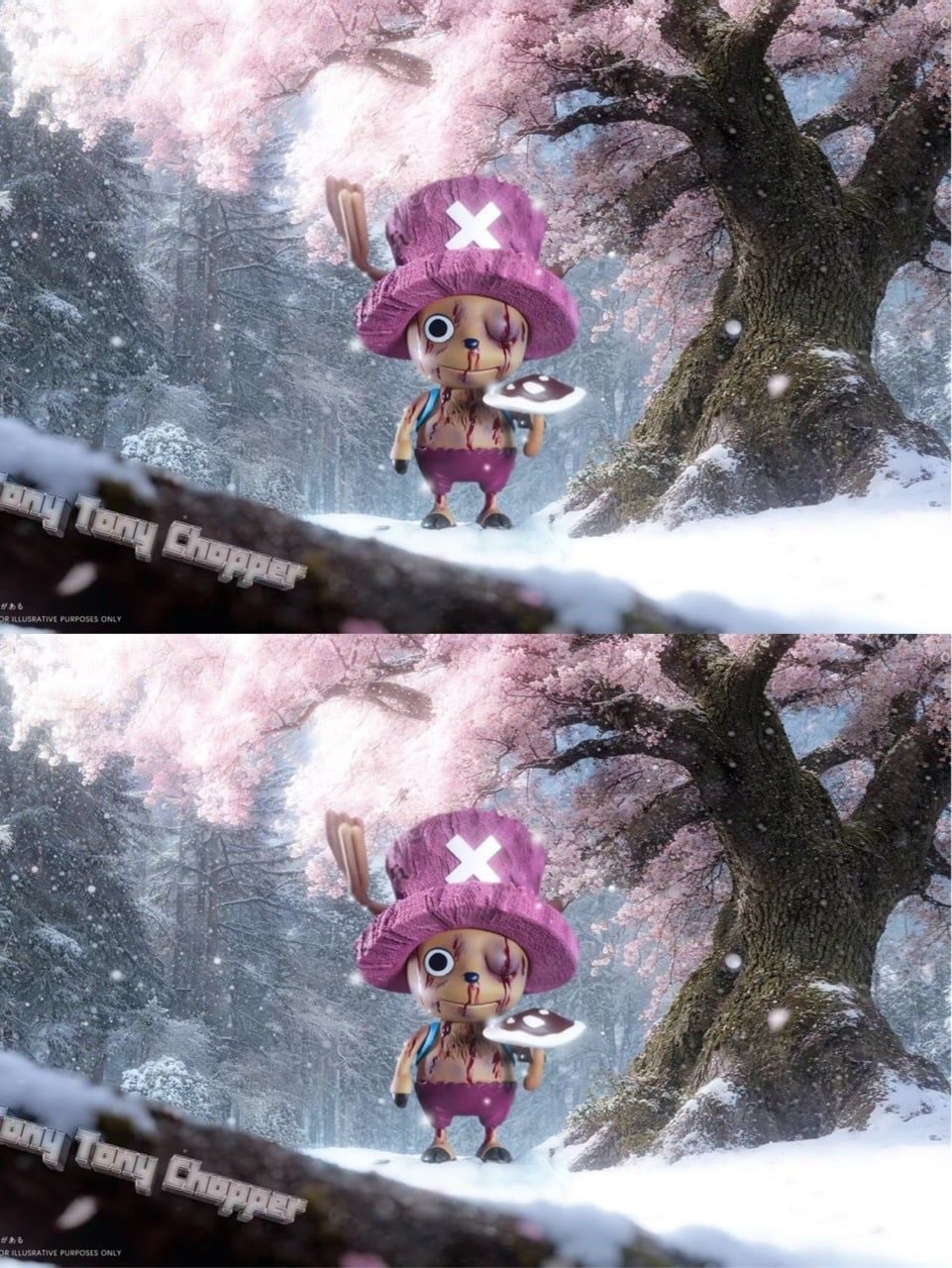 Dream Lab Studio - Famous Scene Series 07X08 Flag-Raising Chopper X Mushroom Chopper One Piece