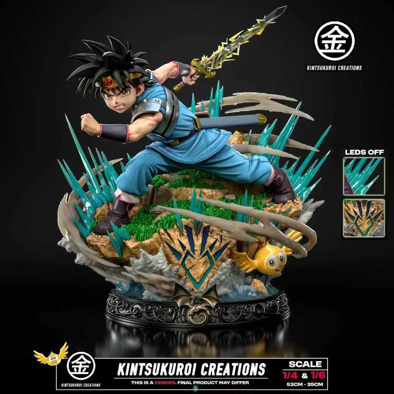 KINTSUKUROI Studio - Dragon Quest Adventure of Dai DRAGON QUEST ADVENTURE OF DAI 1/6 SCALE