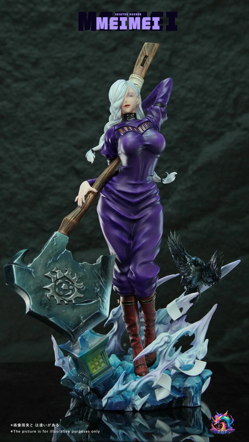 YQY Studio - Jujutsu Kaisen The White-Haired Axe Wielding Woman Mei Mei